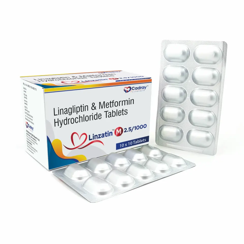 Linzatin M 1000 Antidiabetic Combination Tablet Supply